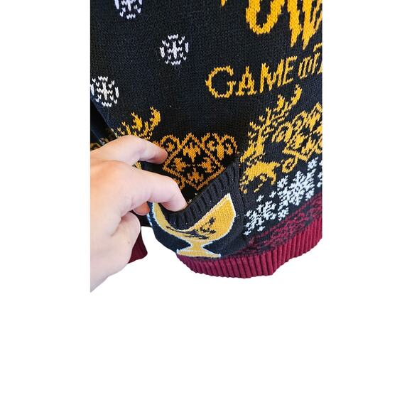 NWT game of thrones GOT ugly sweater Christmas holiday drinking Small unisex NEW - Picture 2 of 5